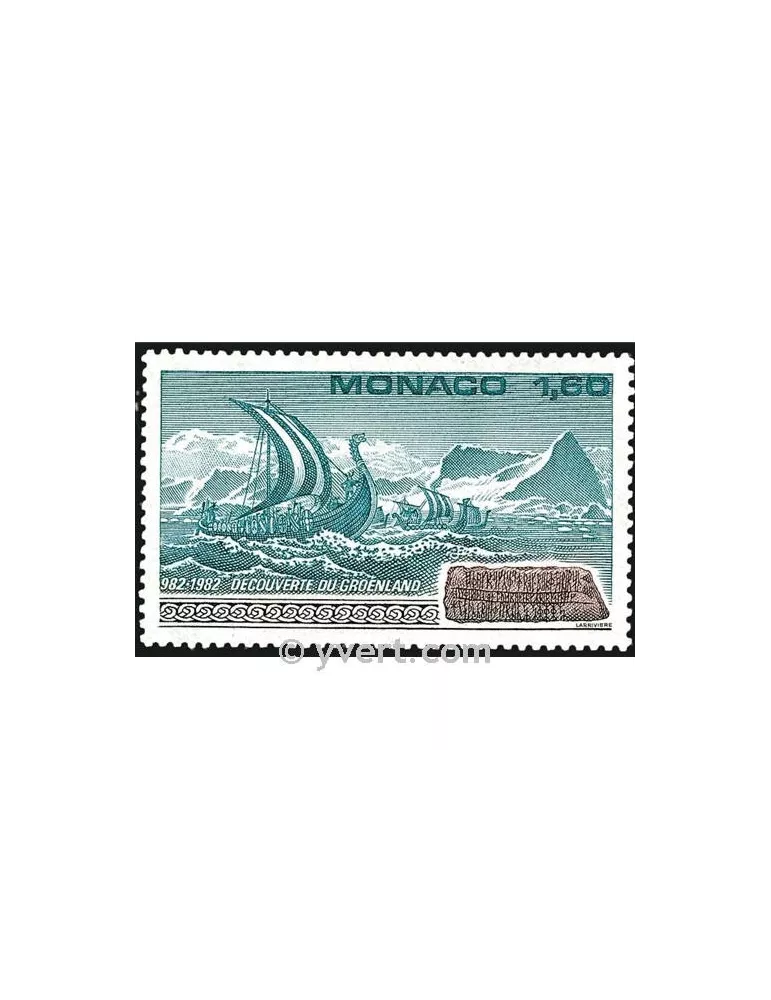 n° 1356 -  Timbre Monaco Poste