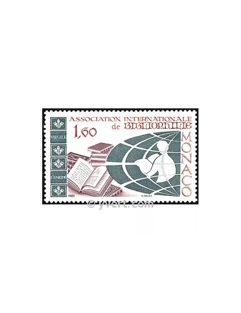 n° 1358 -  Timbre Monaco Poste