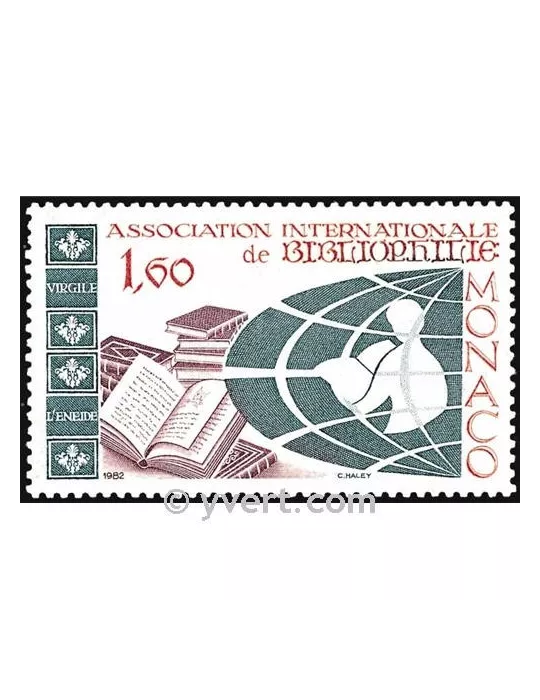 n° 1358 -  Timbre Monaco Poste