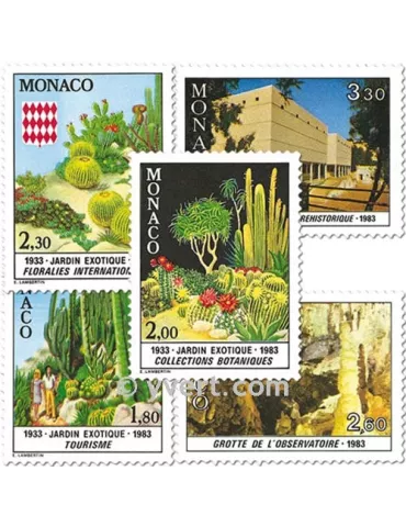 n° 1360/1364 -  Timbre Monaco Poste