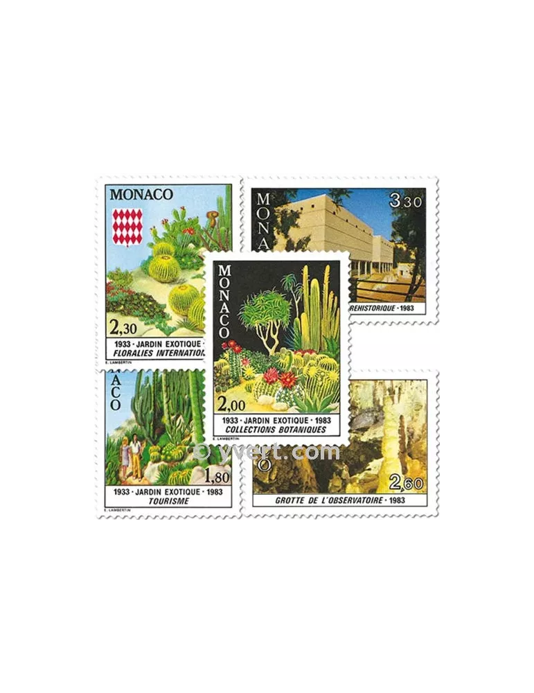 n° 1360/1364 -  Timbre Monaco Poste