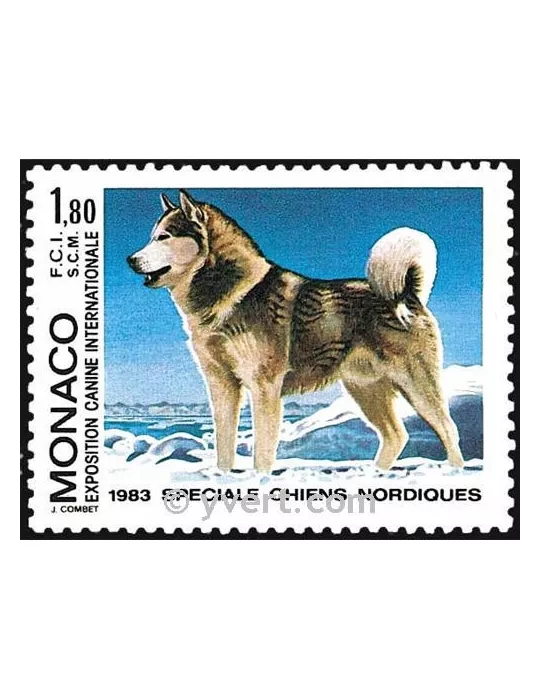 n° 1367 -  Timbre Monaco Poste
