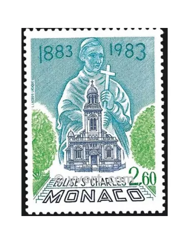 n° 1368 -  Timbre Monaco Poste