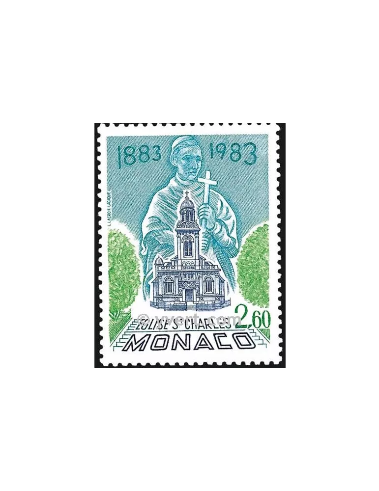n° 1368 -  Timbre Monaco Poste