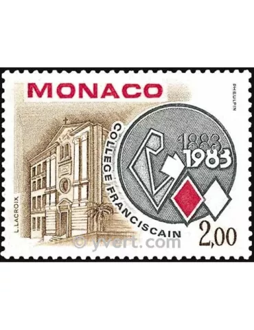 n° 1369 -  Timbre Monaco Poste