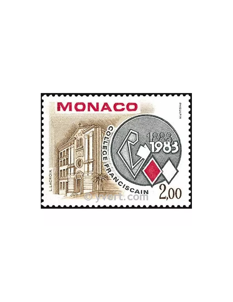 n° 1369 -  Timbre Monaco Poste
