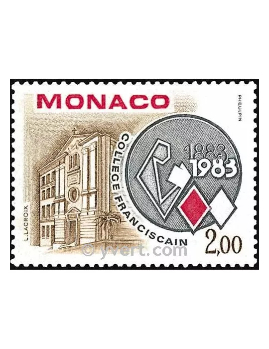 n° 1369 -  Timbre Monaco Poste