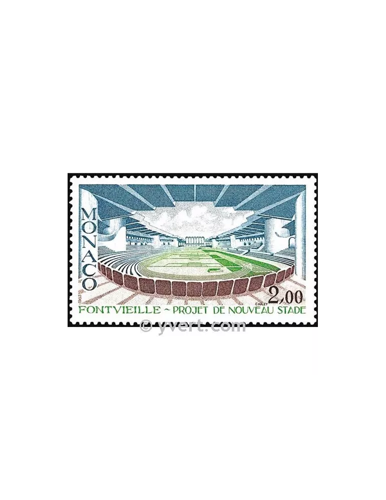 n° 1370 -  Timbre Monaco Poste