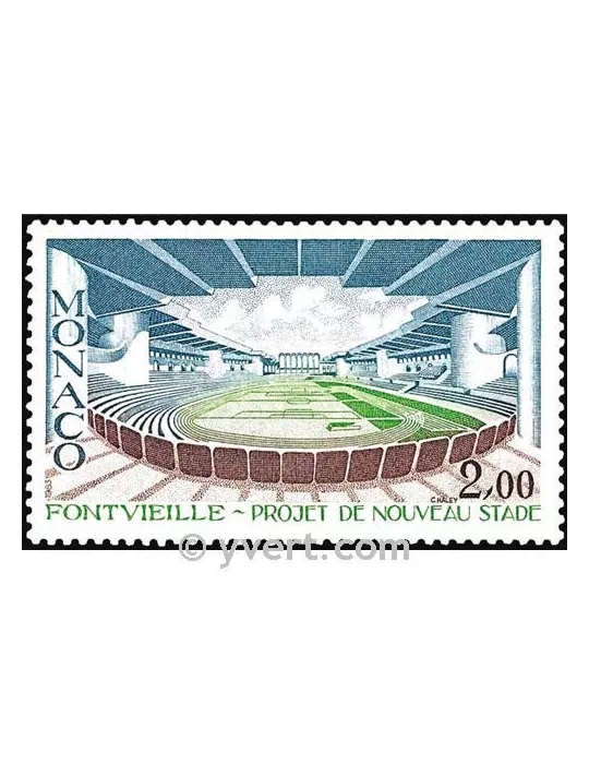 n° 1370 -  Timbre Monaco Poste