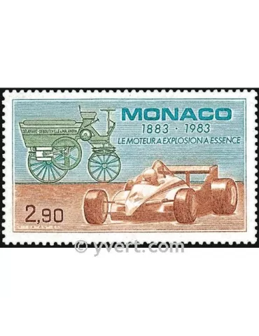n° 1371 -  Timbre Monaco Poste