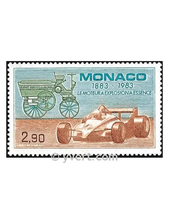 n° 1371 -  Timbre Monaco Poste