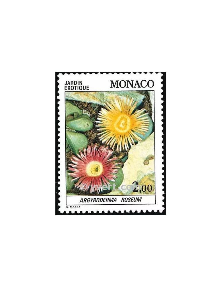n° 1376 -  Timbre Monaco Poste