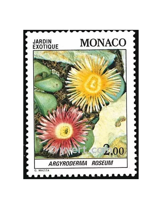 n° 1376 -  Timbre Monaco Poste