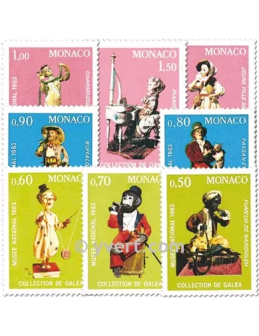 n° 1377/1384 -  Timbre Monaco Poste