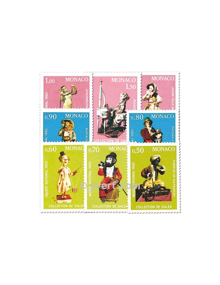 n° 1377/1384 -  Timbre Monaco Poste
