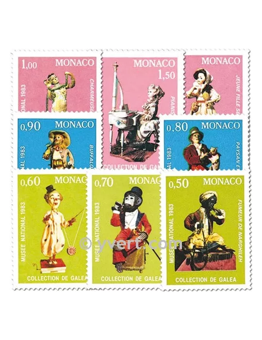 n° 1377/1384 -  Timbre Monaco Poste
