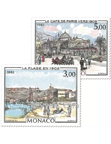 n° 1385/1386 -  Timbre Monaco Poste