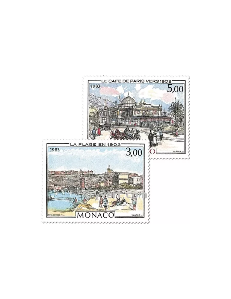 n° 1385/1386 -  Timbre Monaco Poste