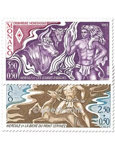 n° 1387/1388 -  Timbre Monaco Poste