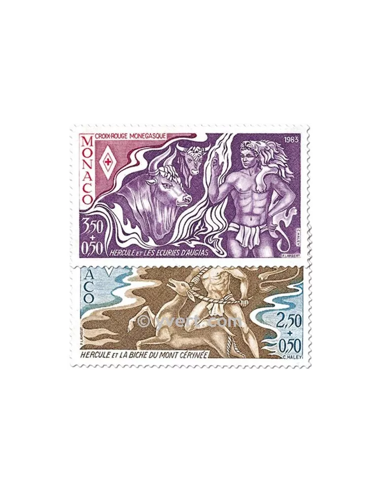 n° 1387/1388 -  Timbre Monaco Poste