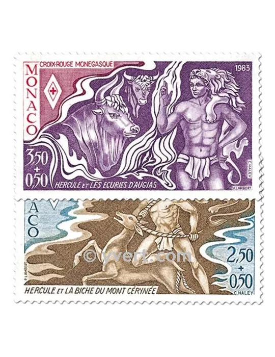 n° 1387/1388 -  Timbre Monaco Poste
