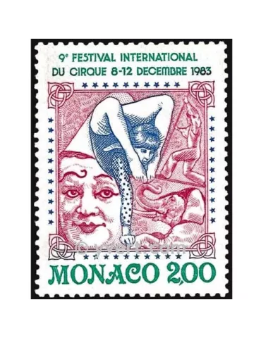 n° 1397 -  Timbre Monaco Poste