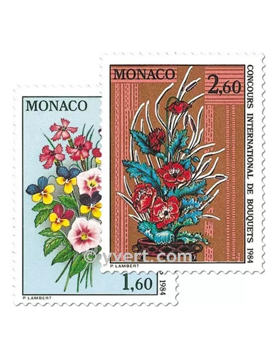 n° 1398/1399 -  Timbre Monaco Poste