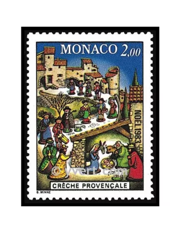 n° 1400 -  Timbre Monaco Poste