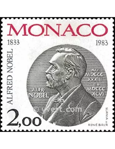 n° 1401 -  Timbre Monaco Poste