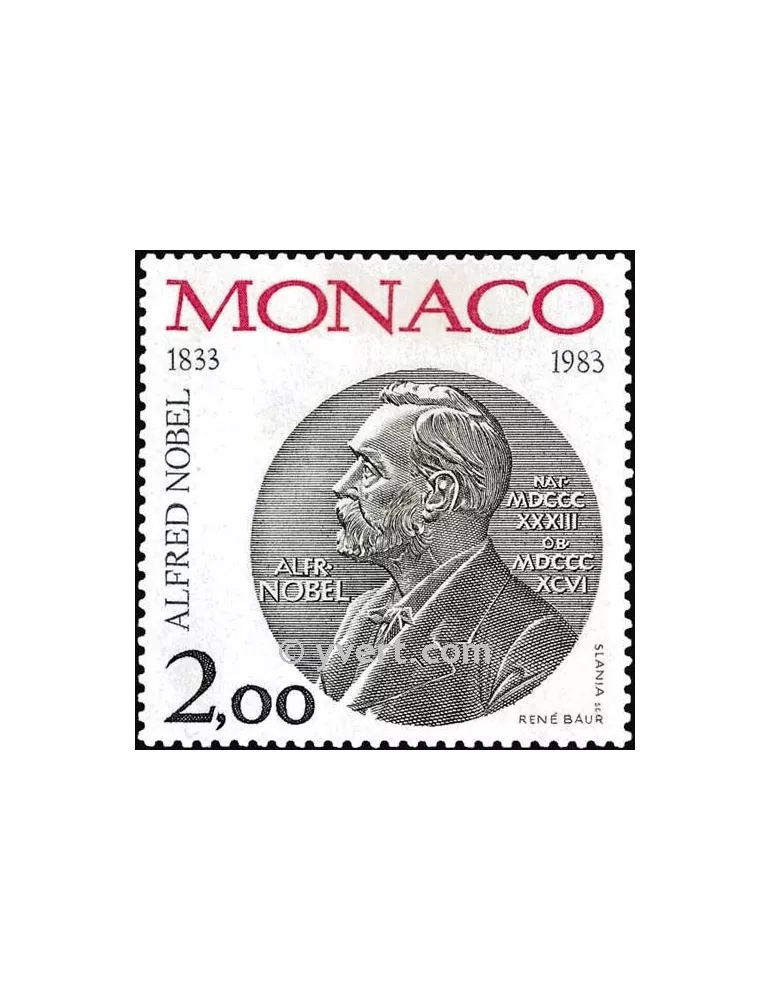n° 1401 -  Timbre Monaco Poste