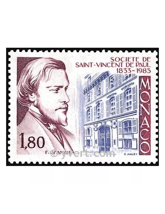 n° 1402 -  Timbre Monaco Poste