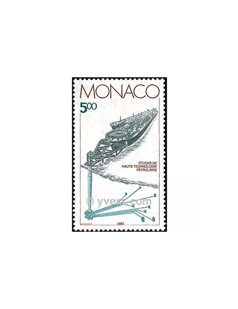 n° 1403 -  Timbre Monaco Poste