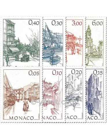 n° 1404/1411 -  Timbre Monaco Poste