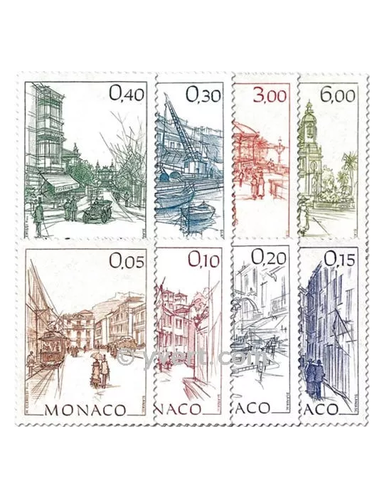 n° 1404/1411 -  Timbre Monaco Poste