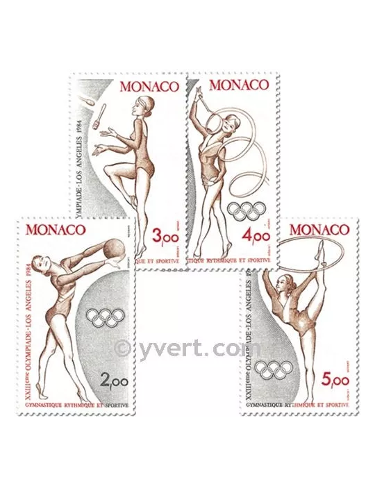 n° 1412/1415  (BF 27)-  Timbre Monaco Poste