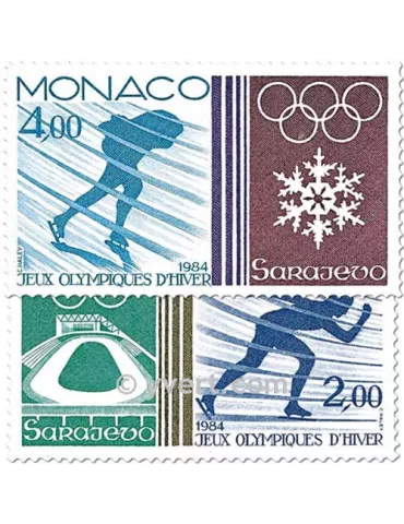 n° 1416/1417 -  Timbre Monaco Poste