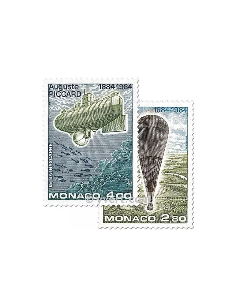 n° 1427/1428 -  Timbre Monaco Poste