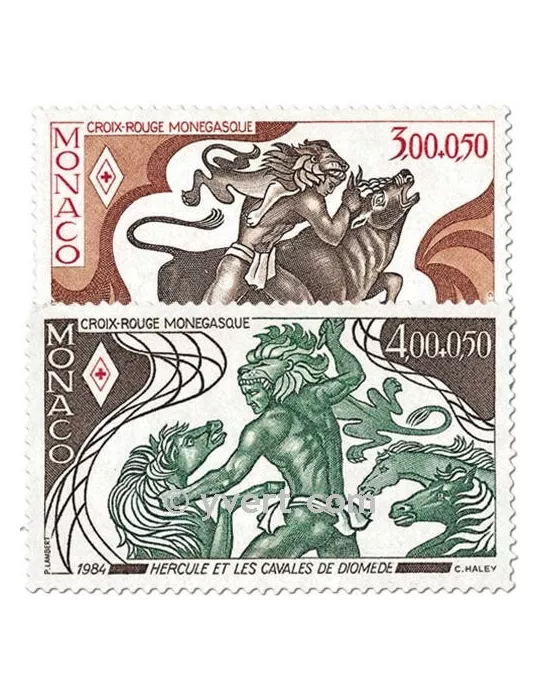 n° 1435/1436 -  Timbre Monaco Poste