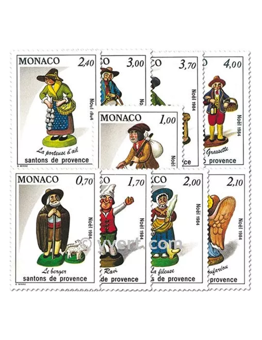 n° 1437/1445 -  Timbre Monaco Poste