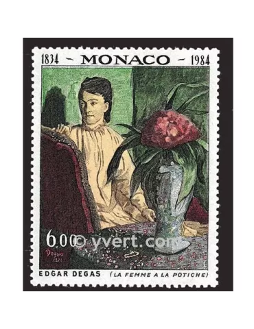 n° 1455 -  Timbre Monaco Poste