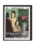 n° 1455 -  Timbre Monaco Poste