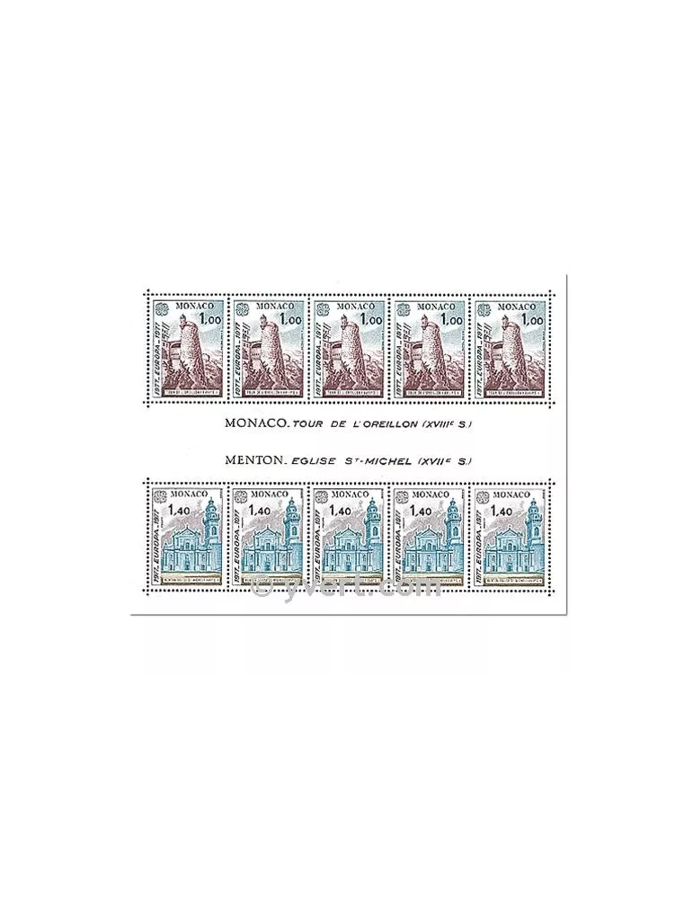 n° 13 -  Timbre Monaco Bloc et feuillets