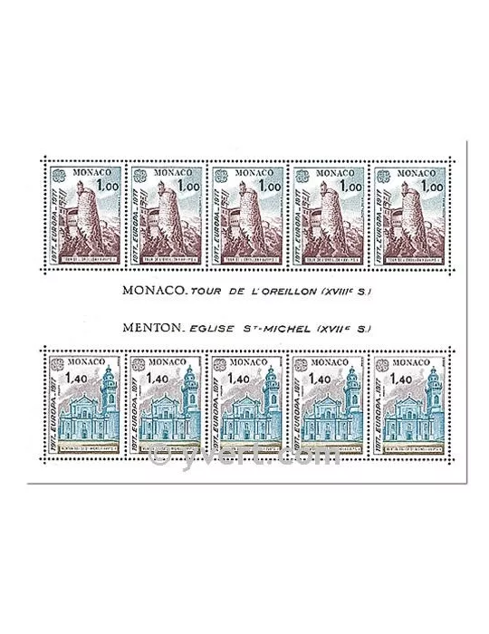 n° 13 -  Timbre Monaco Bloc et feuillets
