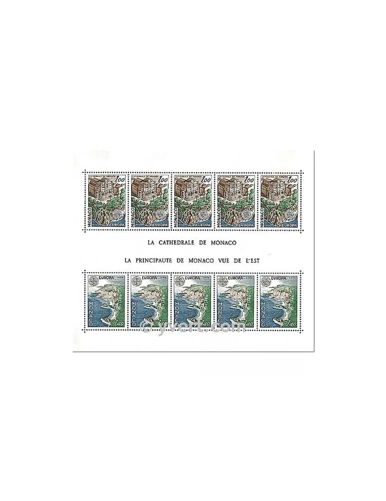 n° 14 -  Timbre Monaco Bloc et feuillets