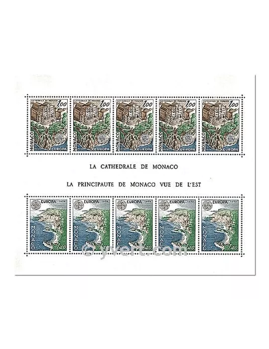 n° 14 -  Timbre Monaco Bloc et feuillets