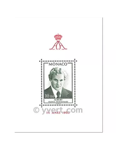 n° 16 -  Timbre Monaco Bloc et feuillets