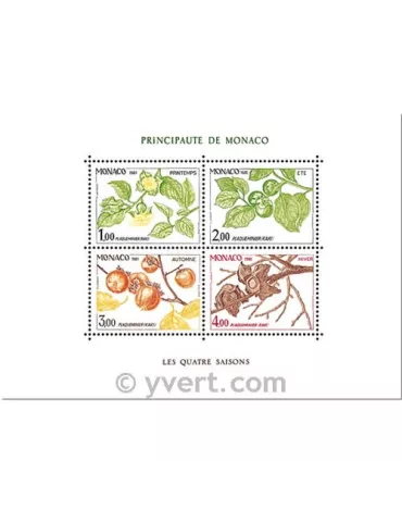n° 20 -  Timbre Monaco Bloc et feuillets