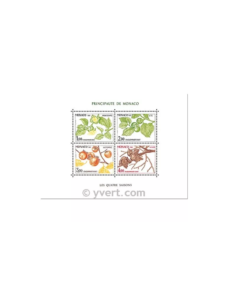 n° 20 -  Timbre Monaco Bloc et feuillets
