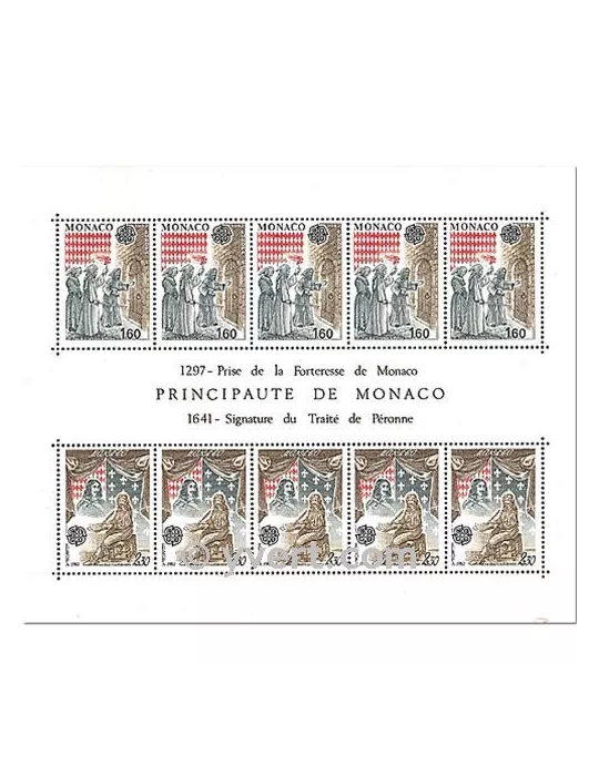 n° 22 -  Timbre Monaco Bloc et feuillets