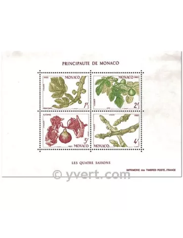 n° 26 -  Timbre Monaco Bloc et feuillets